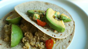 Veganské tacos s quinoou a avokádem