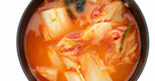 Kimchi jjigae“ – korejská kvašená zelná polévka