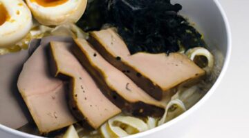 Ramen s masem a vejcem