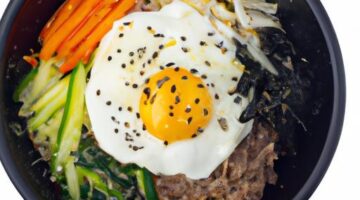 Bibimbap – korejská směsice rýže