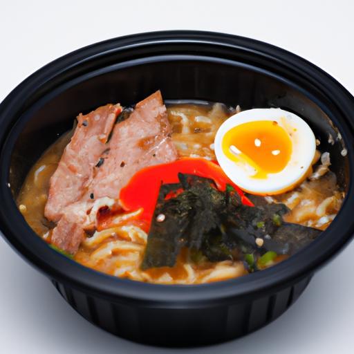 Ramen s masem a vajíčkem