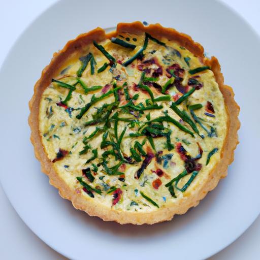 Quiche Lorraine s pažitkou