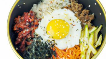 Bibimbap – korejský smíchaný rýžový pokrm