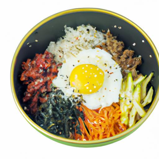 Bibimbap – korejský smíchaný rýžový pokrm