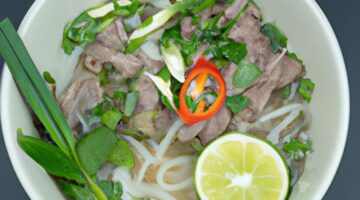 Pho bo“ – vietnamská nudlová polévka