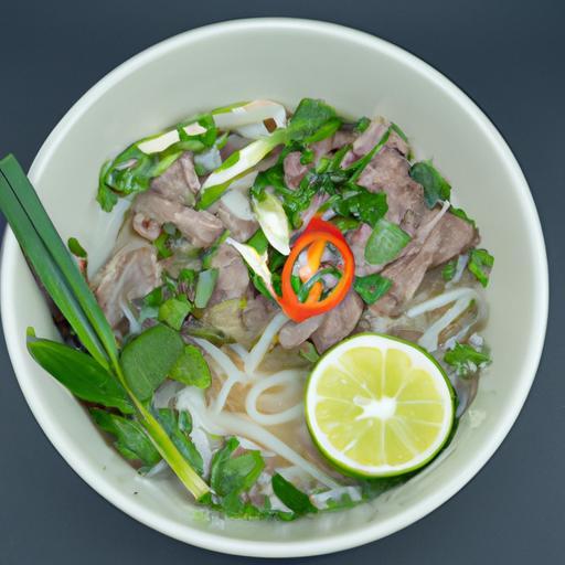 Pho bo“ – vietnamská nudlová polévka