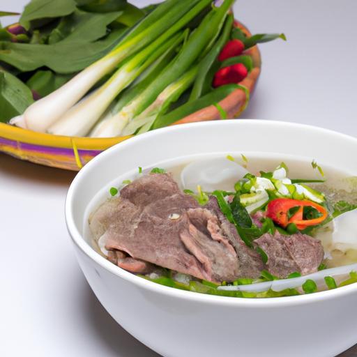 Phở bò – polévka s hovězím masem