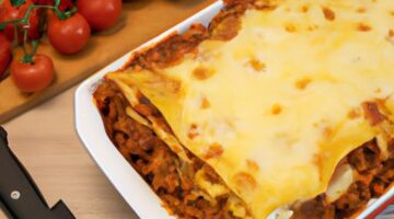 Lasagne Bolognese s rajčaty