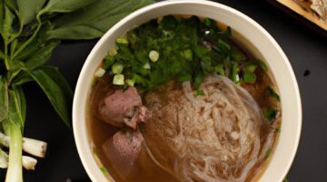 Phở bo – Vietnamští nudlová polévka