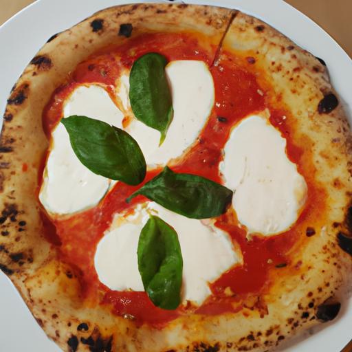 Pizza Margherita s mozzarellou a bazalkou