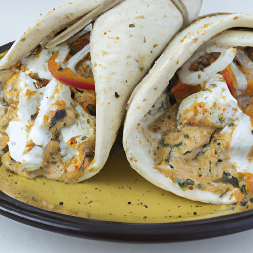 Kuřecí shawarma s tahini omáčkou