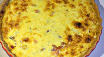 Quiche Lorraine s gruyère sýrem