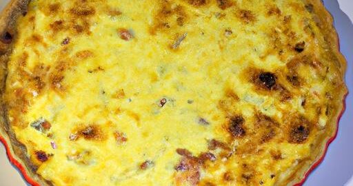 Quiche Lorraine s gruyère sýrem