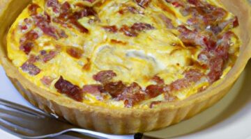 Quiche Lorraine s šunkou