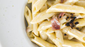 Penne alla carbonara – Italská těstovinová specialita