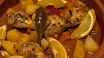 Chicken Tagine with Preserved Lemon