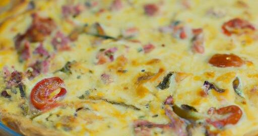 Quiche Lorraine s kuřecím masem