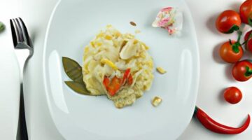 Risotto se špagetami a rajčaty