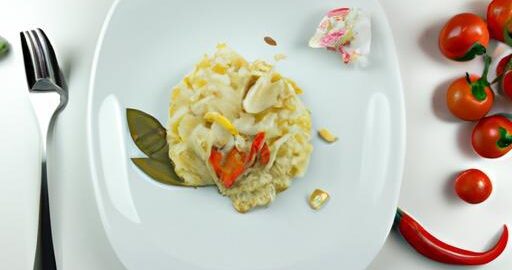 Risotto se špagetami a rajčaty