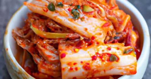 Kimchi- tradiční pikantní zelenina