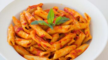 Penne all’arrabbiata v pikantní omáčce