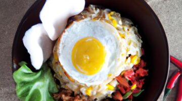 Nasi Goreng Smažená rýže Indonesie