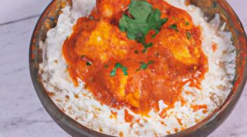 Murgh Makhani s rýží