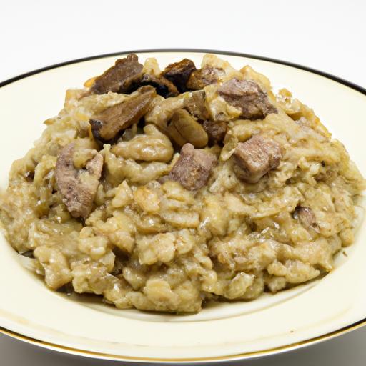 Risotto ai funghi a maso