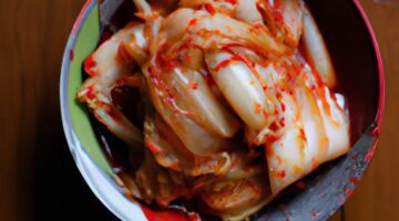 Kimchi- korejská pikantní kvašená zelenina