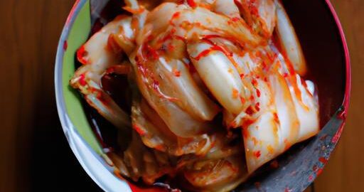 Kimchi- korejská pikantní kvašená zelenina