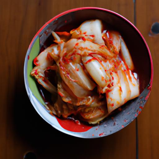 Kimchi- korejská pikantní kvašená zelenina