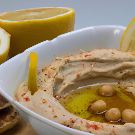 Hummus s tahini a citrónem